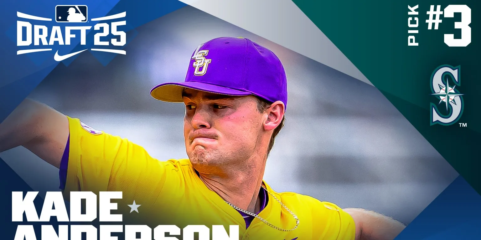Pilihan Mariners atas Kade Anderson dari LSU di No. 3 'Skenario Terbaik' Mereka