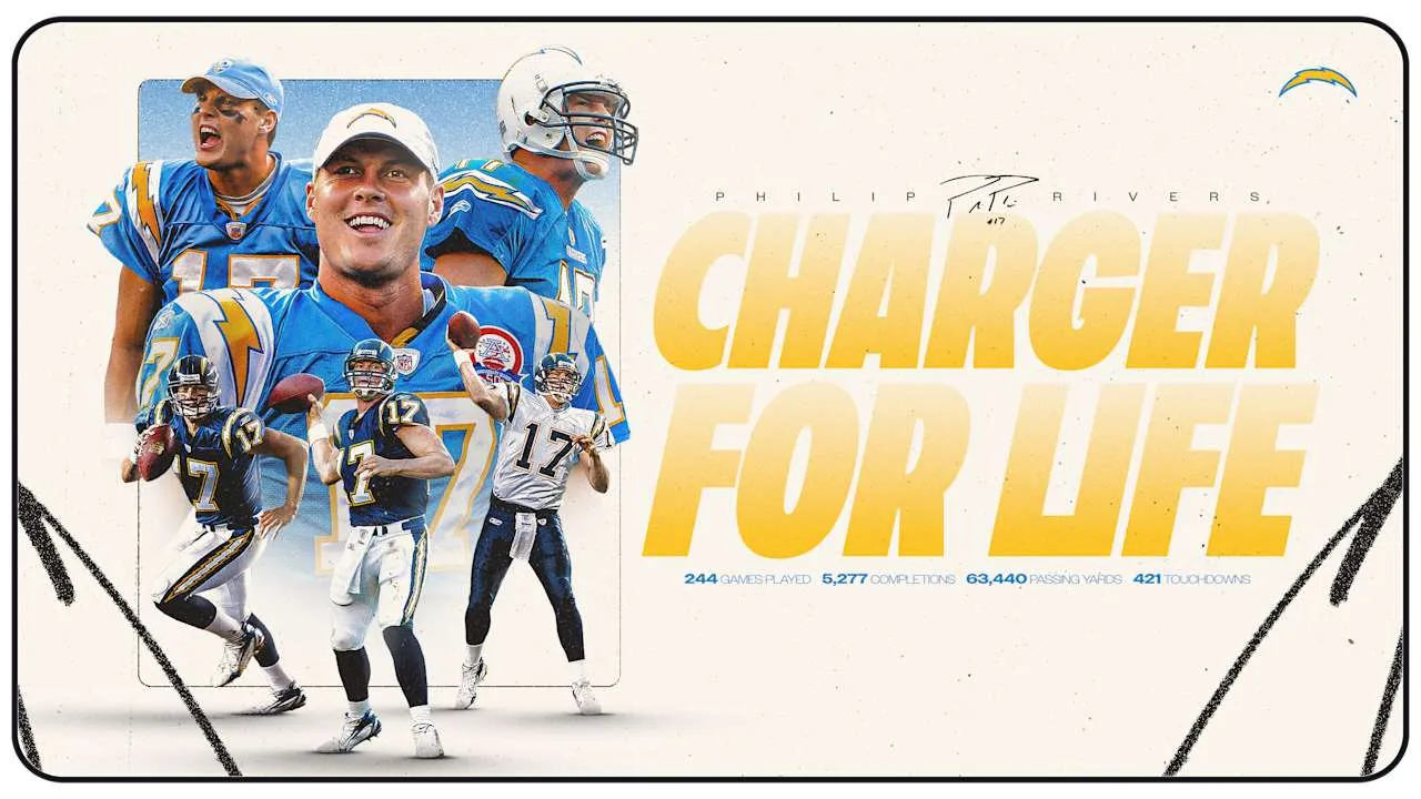 Legenda QB Philip Rivers Pensiun sebagai Pemain Charger
