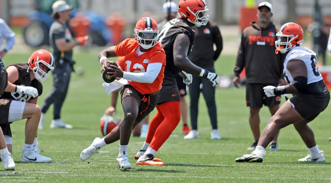 Benjolan kecil dalam repetisi yang didapatkan Shedeur Sanders pada Hari ke-2 minicamp Browns: Hal-hal penting
